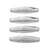 Door handle cover door handle caps for Dacia Duster 2010-2018 stainless steel silver 4 pieces
