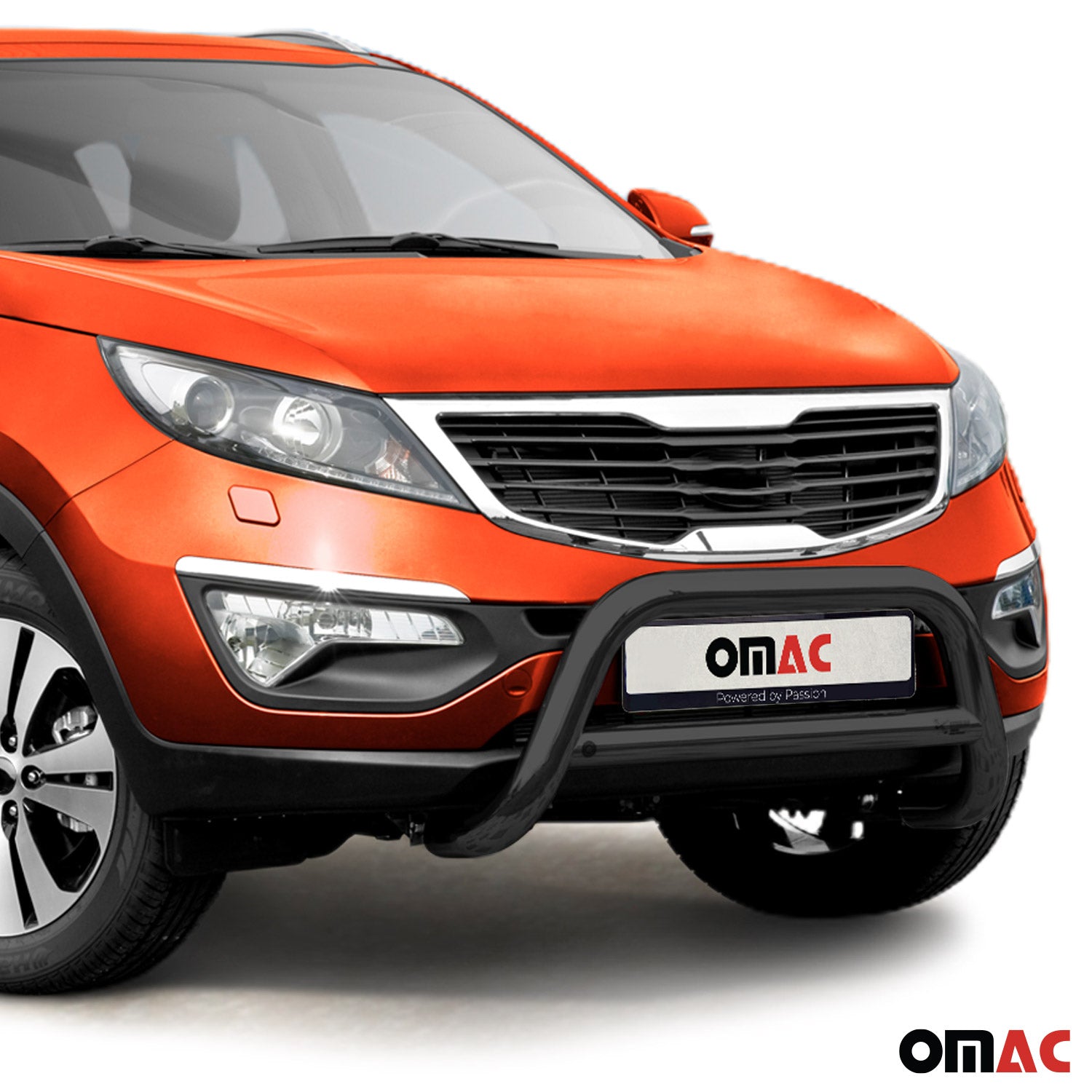 Frontbügel Frontschutzbügel für Kia Sportage 2010-2015 mit ABE Stahl Schwarz