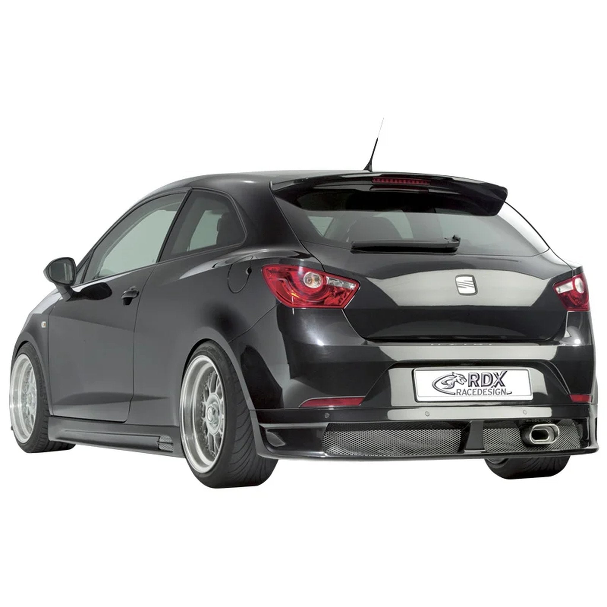 RDX Heckschürzenansatz für Seat Ibiza 6J SC 3 türer 2008-2012 exkl. FR/Cupra