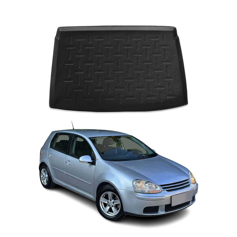 Kofferraumwanne Laderaumwanne für VW Golf 2004-2009 Gummi TPE Schwarz