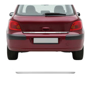 Kofferraumleiste Heckleiste für Peugeot 307 2001-2009 Untere Chrom Edelstahl