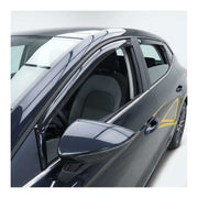 Windabweiser Regenabweiser für Seat Ibiza 2017-2026 Dunkel Acryl 4tlg