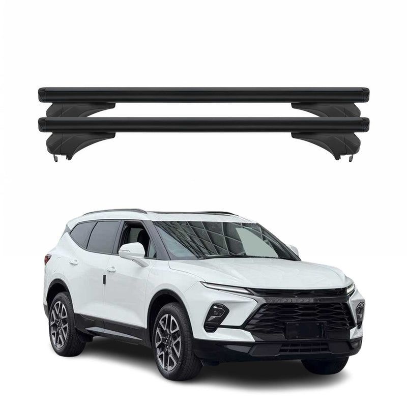Menabo Dachträger für Chevrolet Trailblazer 2020-2025 Aluminium Schwarz 2 tlg