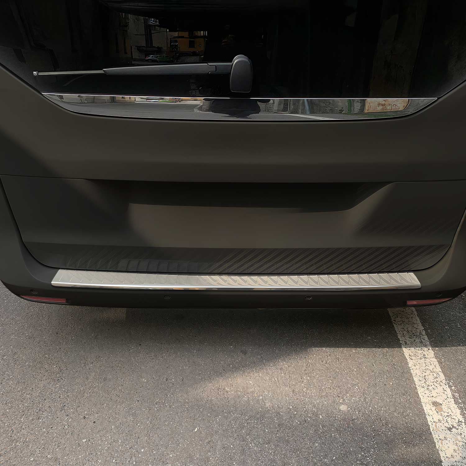 Ladekantenschutz Einstiegleisten für Mercedes Vito 447 2014-2026 Chrom Satz