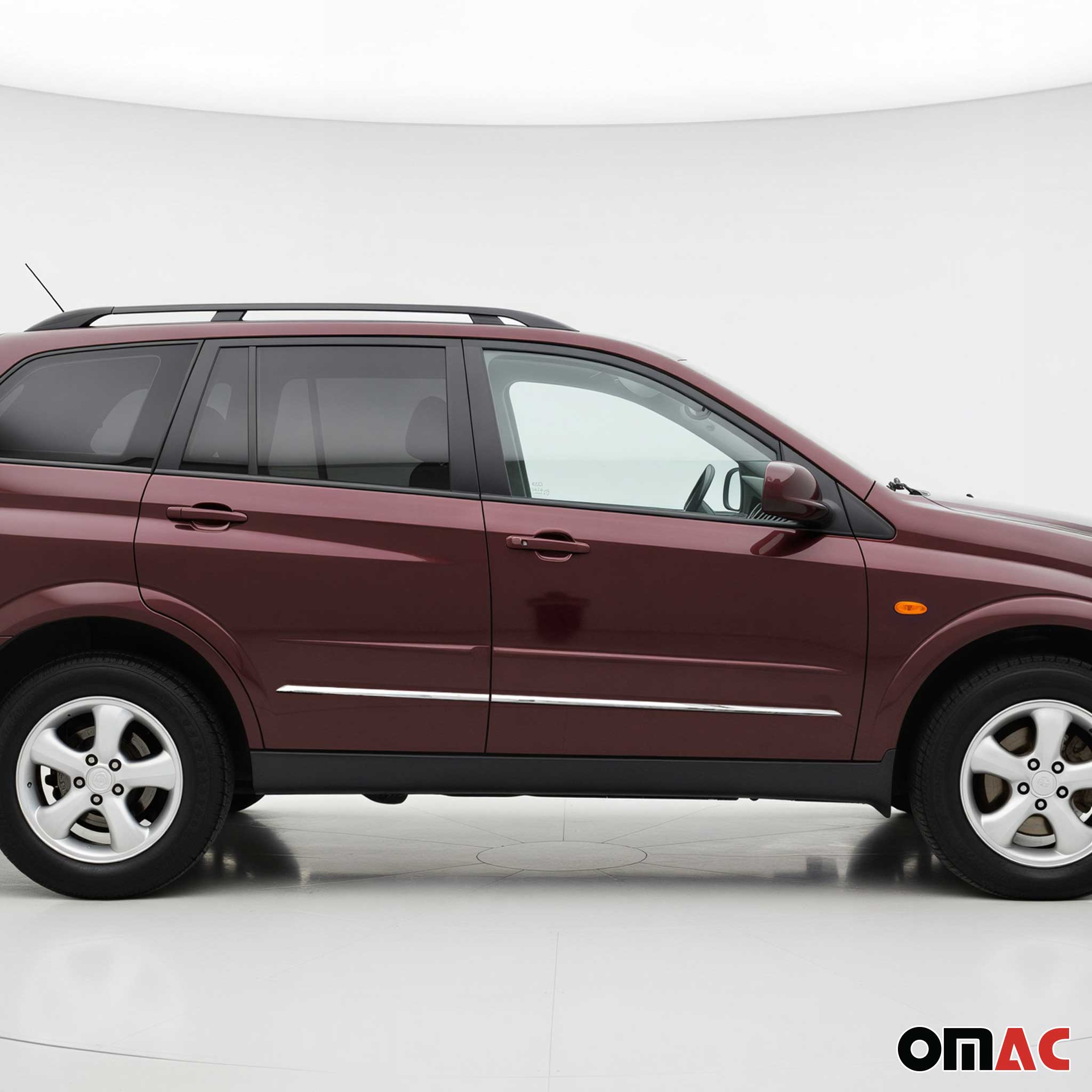 Seitentürleiste Türschutzleiste für Ssangyong Kyron 2007-2014 Chrom Edelstahl 4x