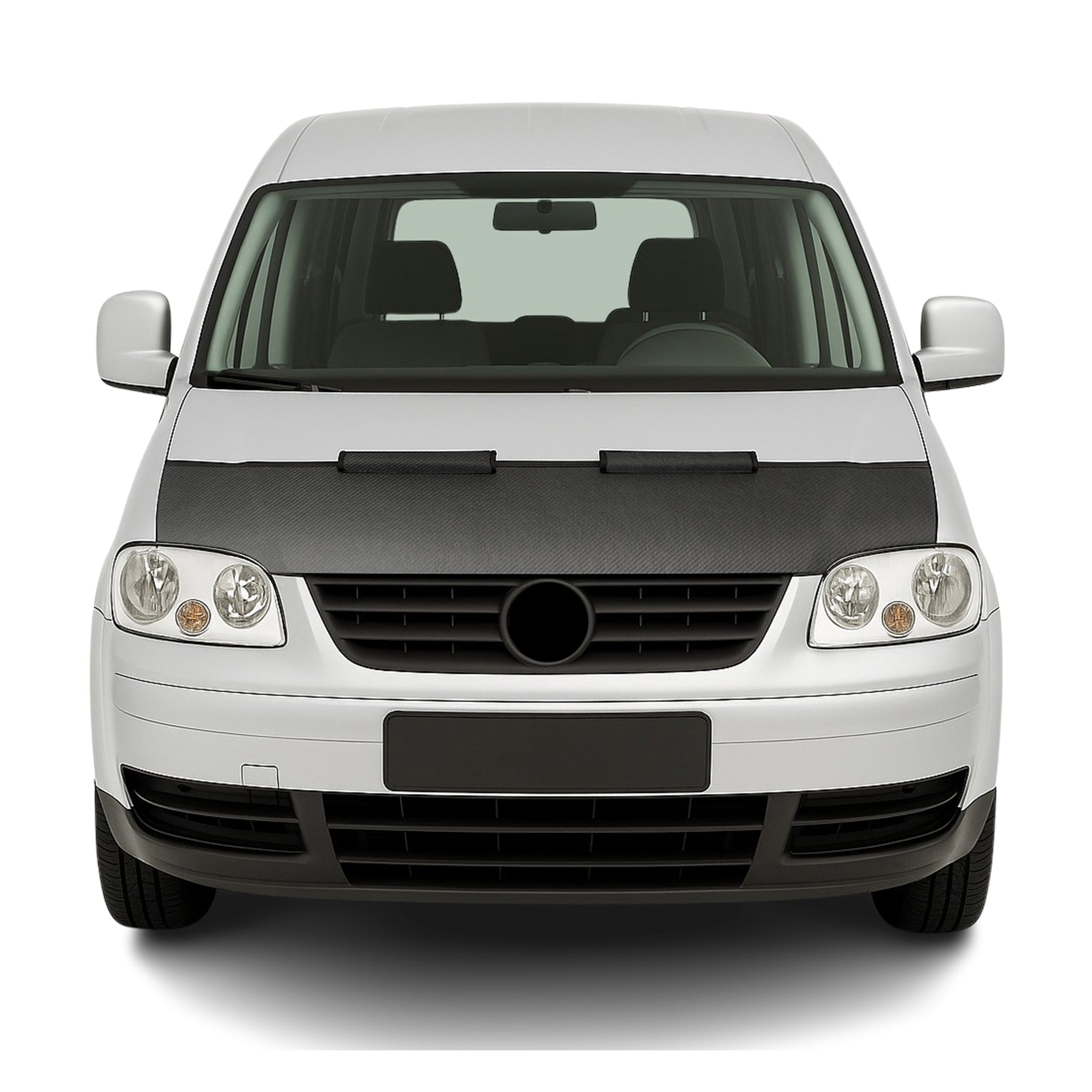 Haubenbra Steinschlagschutz Bonnet Bra für VW Caddy Touran 2003-10 Carbon Halb
