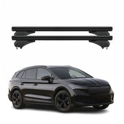 Menabo Dachträger Grundtäger für Skoda Enyaq 2020-2026 Aluminium Schwarz 2 tlg