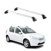 Dachträger für Dacia Sandero Stepway 2010-2026 5 tür 100kg Alu Silber 2x ABE