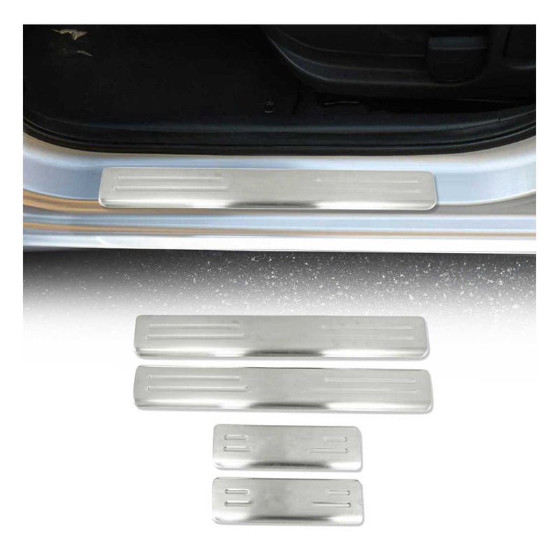 Einstiegsleisten Türschweller für Kia Soul 2009-2014 Edelstahl Silber 4tlg