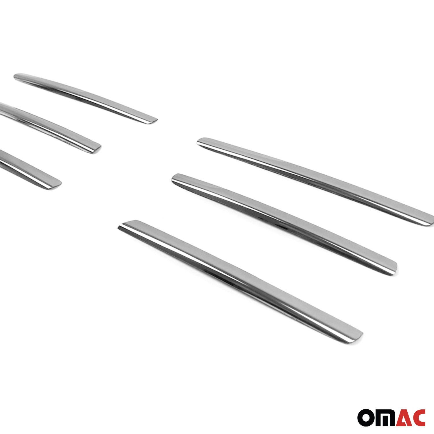 Kühlergrill Leisten Grillleisten für Audi A3 8L 1996-2000 Edelstahl Chrom 6tlg