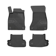 Fußmatten Gummimatten No.77 für Audi A5 Coupe F5 2016-2024 TPE Schwarz 4 tlg