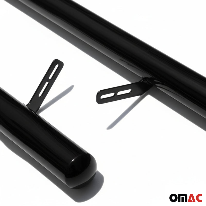 Stahl Trittbretter Schwellerrohre für VW T6 T6.1 Transporter 2015-2024 Kurzer