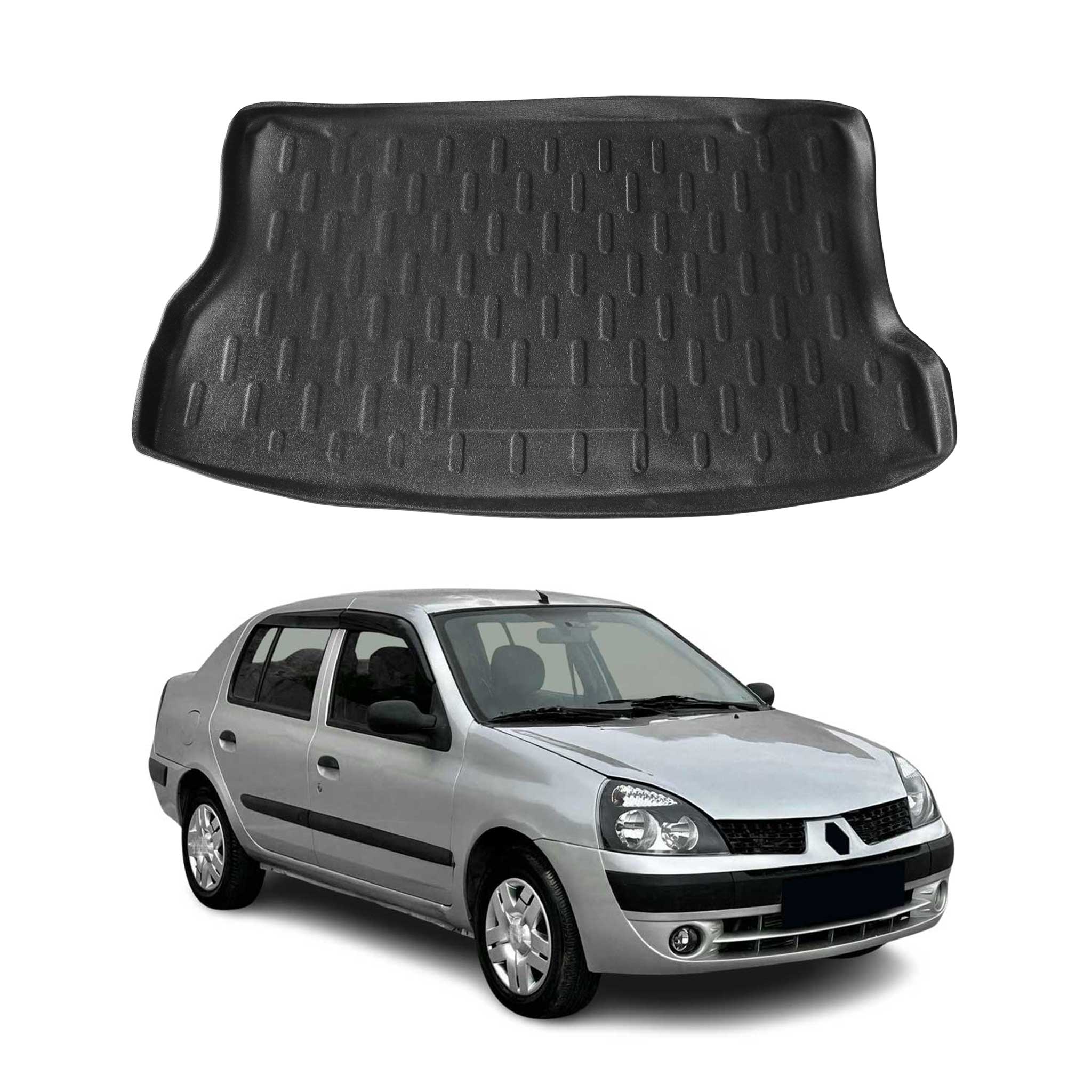 Kofferraumwanne Laderaumwanne für Renault Clio 1999-2006 Schrägheck 3tür Gummi