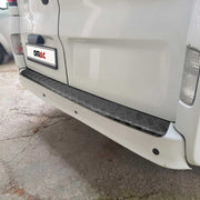 Ladekantenschutz Stoßstange für Renault Master Opel Movano B 2010-24 Alu Schwarz