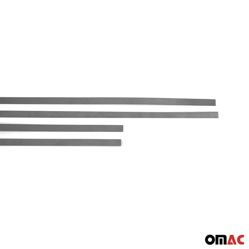 Einstiegsleisten Türschweller für Mercedes W201 1982-1993 Chrom Gebürstet 4x