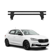 Menabo Dachträger Grundtäger für Skoda Fabia mk4 2022-2026 Aluminium Schwarz 2x