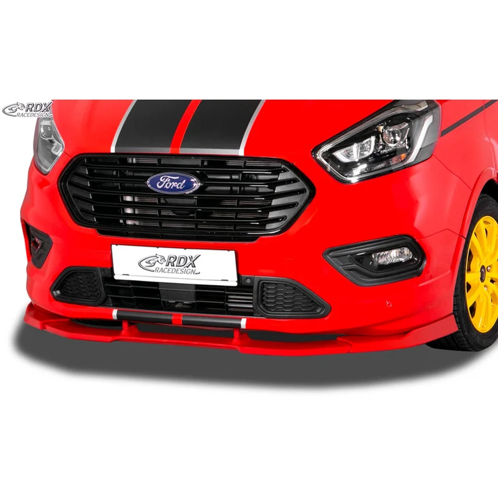 RDX Frontspoiler Vario-X für Ford Transit Custom & Tourneo Custom ST-Line 2018-