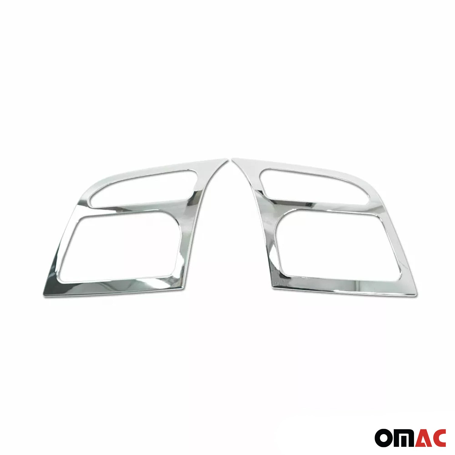 Scheinwerfer Leisten Scheinwerferblende für Ford Connect 2002-2014 Chrom ABS 2x