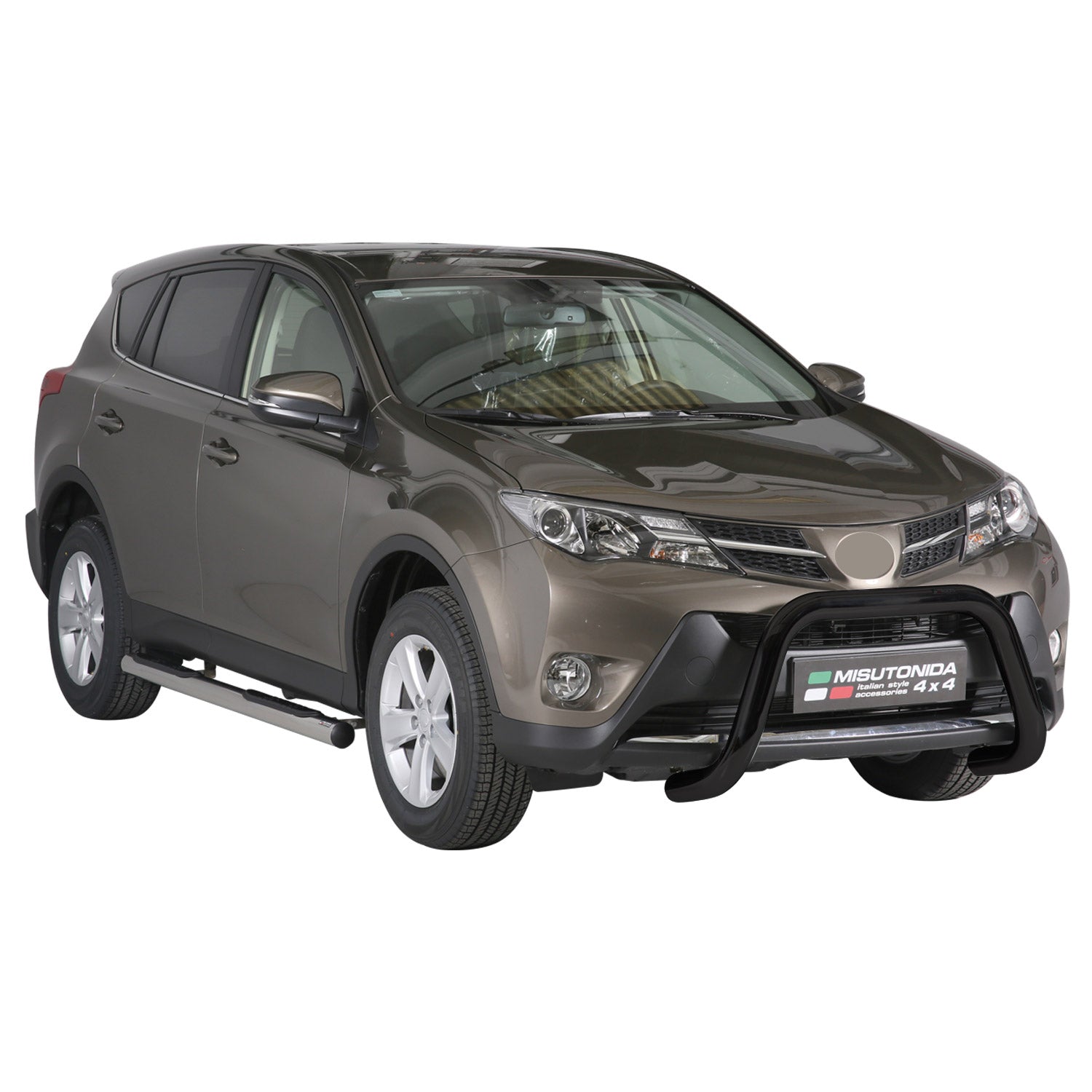 Frontbügel Frontschutzbügel für Toyota RAV4 XA40 2013-2015 ø76mm Stahl Schwarz