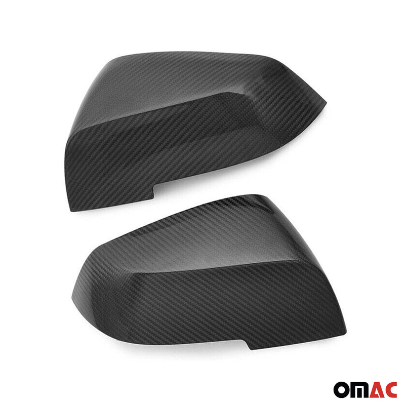 Mirror caps mirror cover for BMW 2 Series F22 2012-2021 carbon fiber black 2 pieces