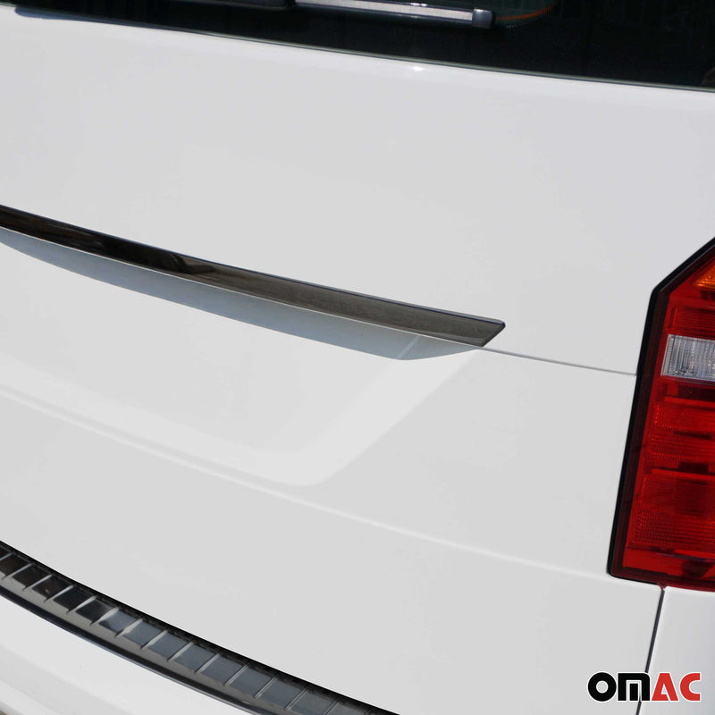 Heckklappe Kofferraumöffner Griff für VW Caddy 2015-2020 Edelstahl Dunkel 1tlg