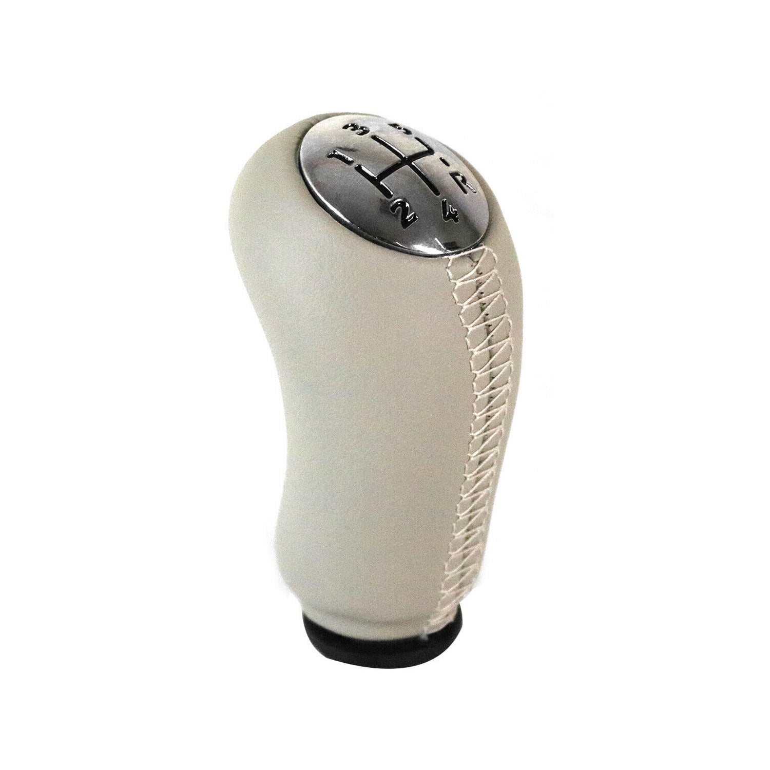 Schaltknauf Schaltknopf für Renault Fluence 2009-2015 5 gang Kunstleder Beige