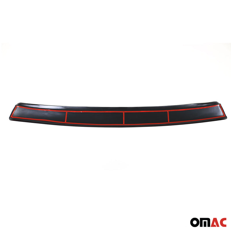 Ladekantenschutz Stoßstange für VW T5 Transporter alle 2003-2015 Schwarz ABS