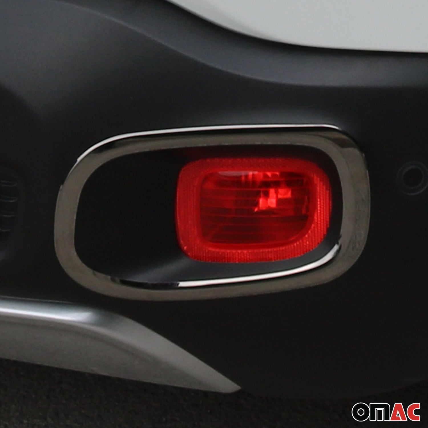 Reflektor Blenden Reflektorleiste für Jeep Renegade 2015-2024 Edelstahl Dunkel