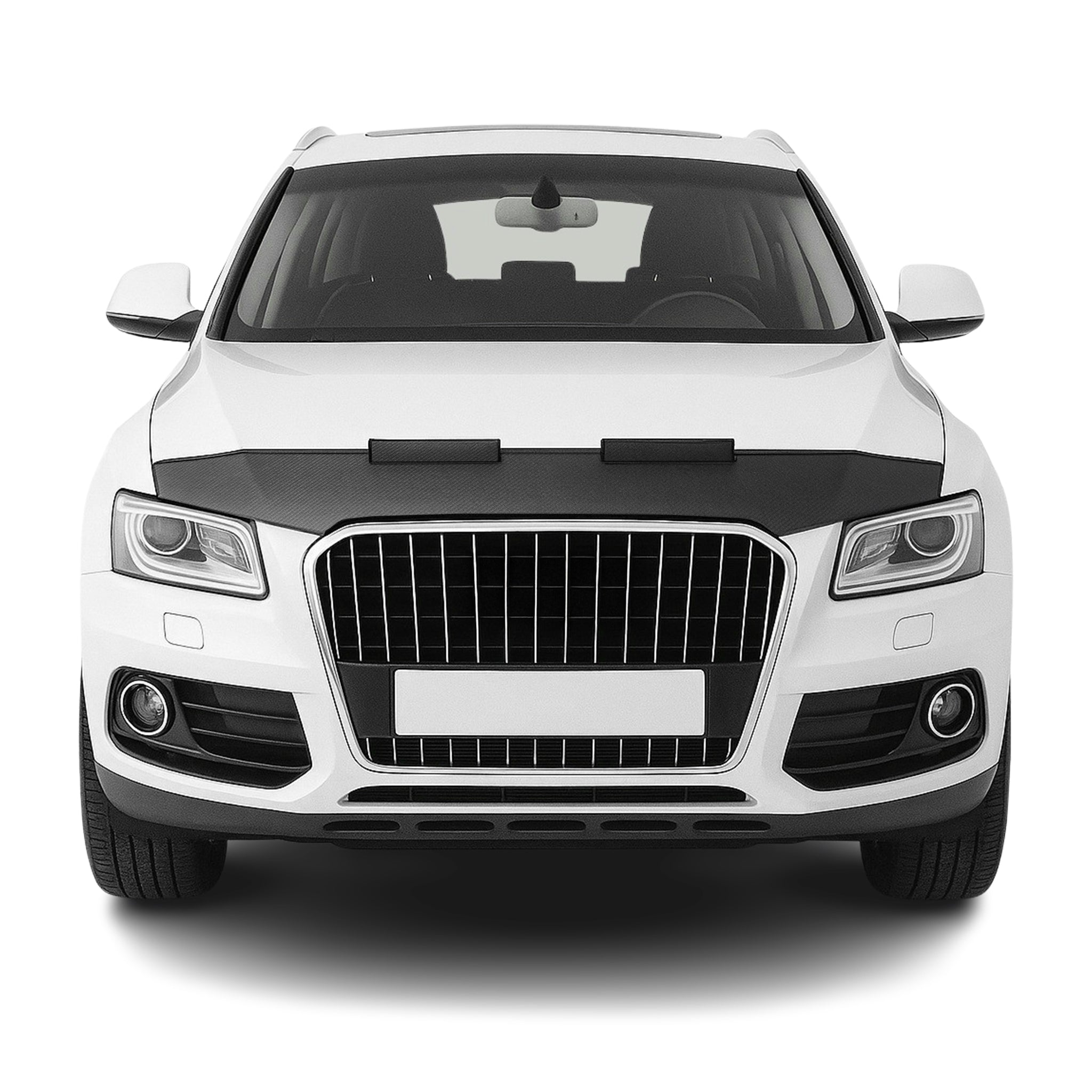 Haubenbra Motohaubeschutz Steinschlagschutz für Audi Q5 8RB 2008-17 Carbon Optik