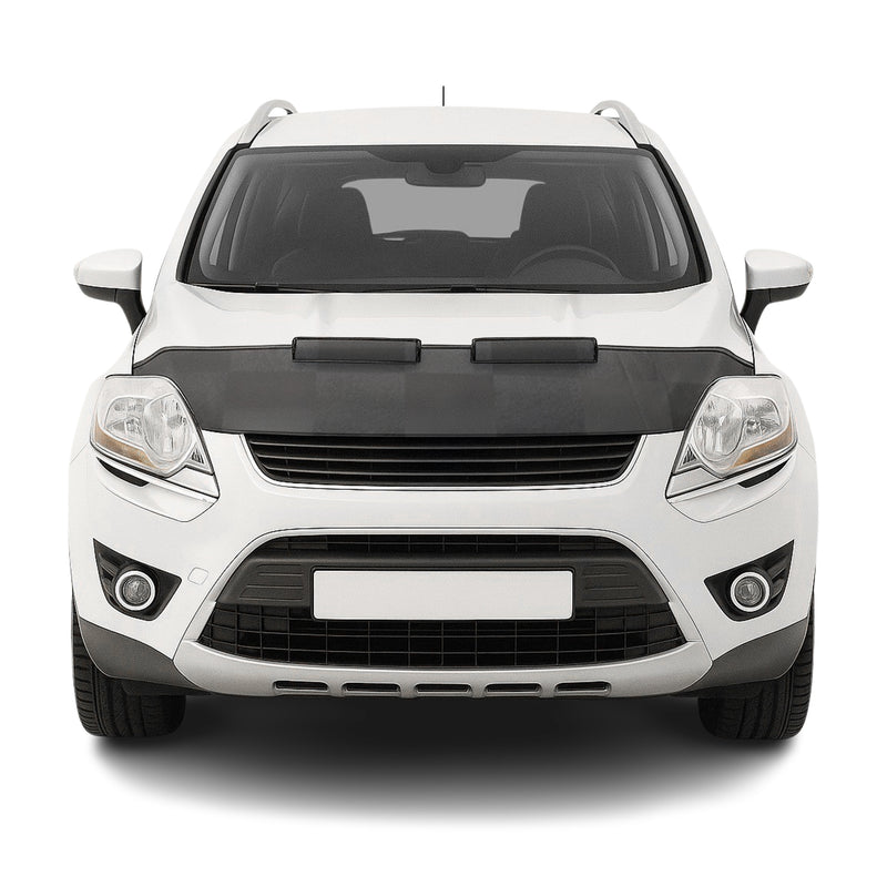 Haubenbra Steinschlagschutz Bonnet Bra für Ford Kuga I 2008-2012 Kariert Halb