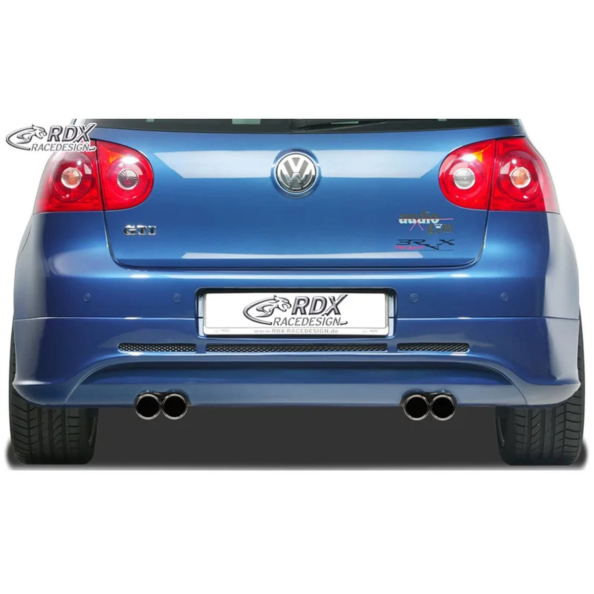 RDX Heckschürzenansatz für VW Golf V Schrägheck 2003-08 Auspuff Links/Rechts