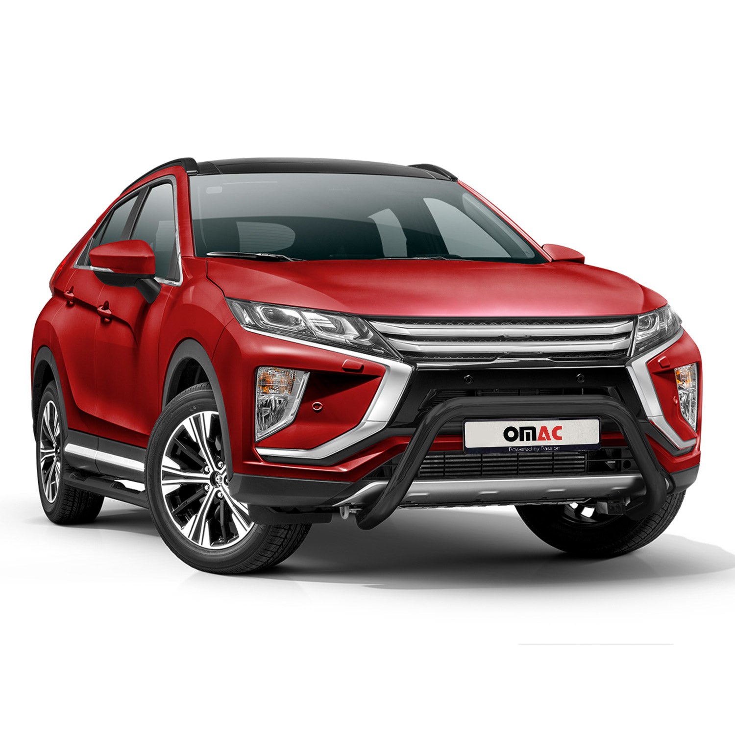 Frontbügel Frontschutzbügel für Mitsubishi Eclipse Cross 2018-2019 Schwarz ABE