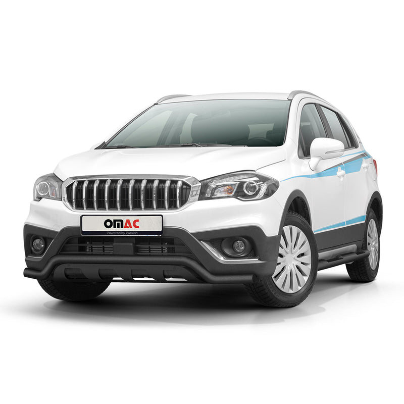 Frontbügelschutz Frontschutzbügel für Suzuki SX4 S-Cross 2016-2022 ABE Schwarz