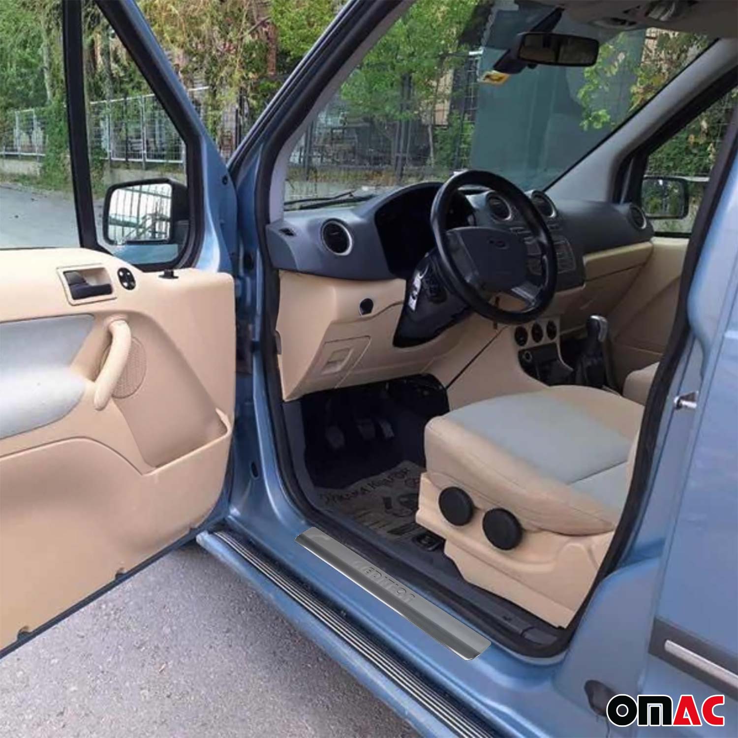 Einstiegsleisten Türschweller Edition für Mitsubishi Colt 1980-2012 Edelstahl 2x
