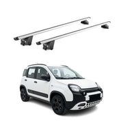Dachträger für Fiat Pandina 2024-2026 100kg Aluminium Silber 2x ABE