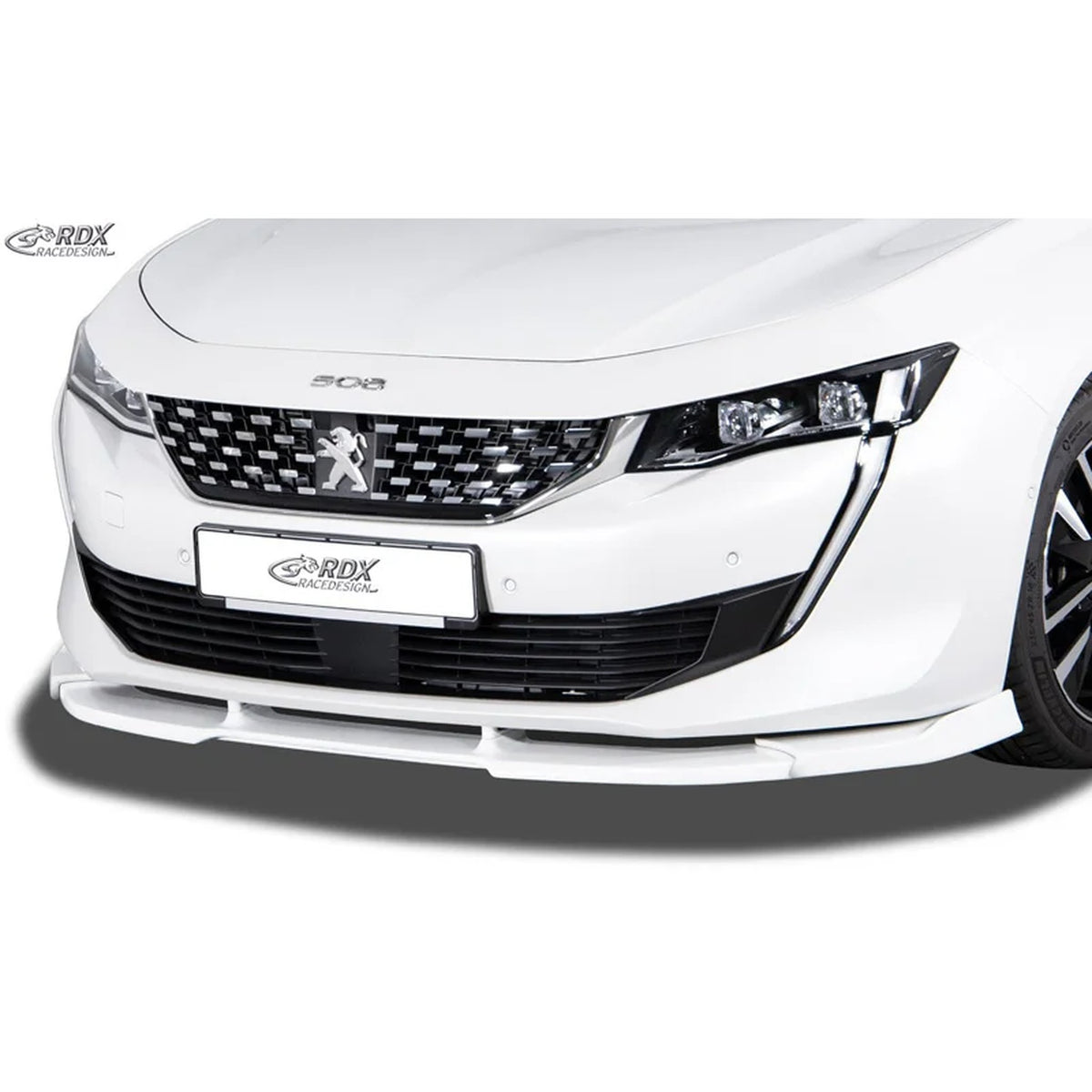 RDX Frontspoiler Vario-X für Peugeot 508 II Limousine & SW 2019- Polyurethan TÜV