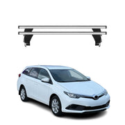 Menabo Dachträger für Toyota Corolla E210 Kombi Schrägheck 2019-2026 Silber 2x