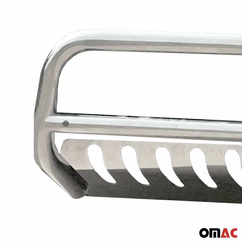 Frontbügelschutz Frontschutzbügel für Toyota Land Cruiser 150 2017-22 ABE Silber