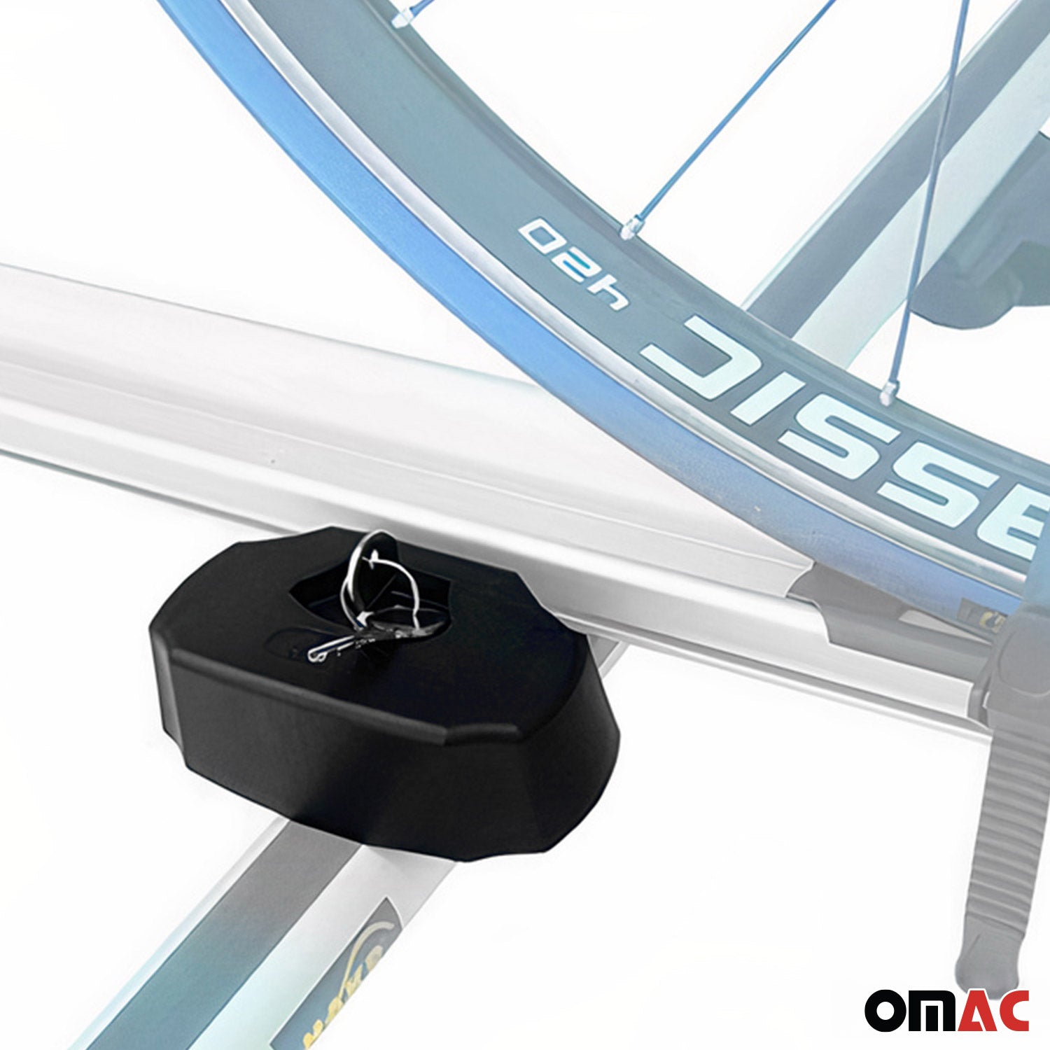 Fahrradträger Dachfahrradträger bis 17kg Aluminium Silber Fahrradhalter