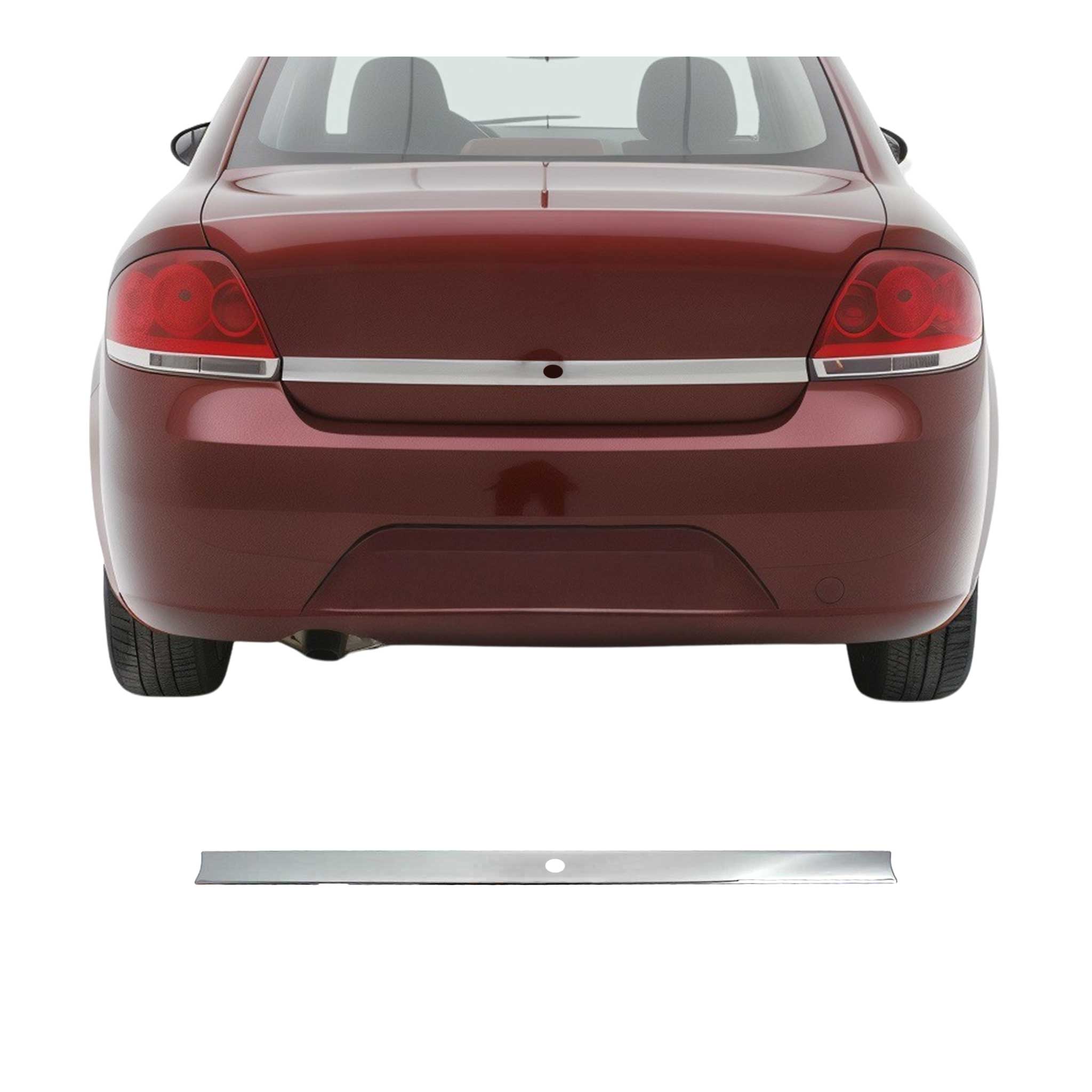 Heckklappe Kofferraumöffner Griff für Fiat Linea 2006-2020 Edelstahl Chrom