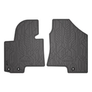 Fußmatten Gummimatten für Hyundai Tucson II 2009-2015 Gummi Schwarz 2 teile
