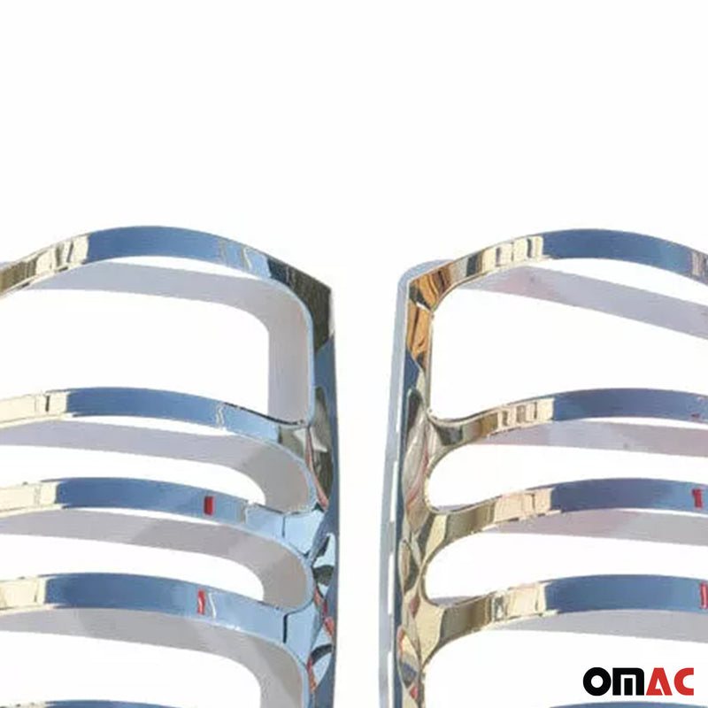 Rücklicht Leisten Heckleuchte für VW Transporter T5 2003-2010 Edelstahl Chrom