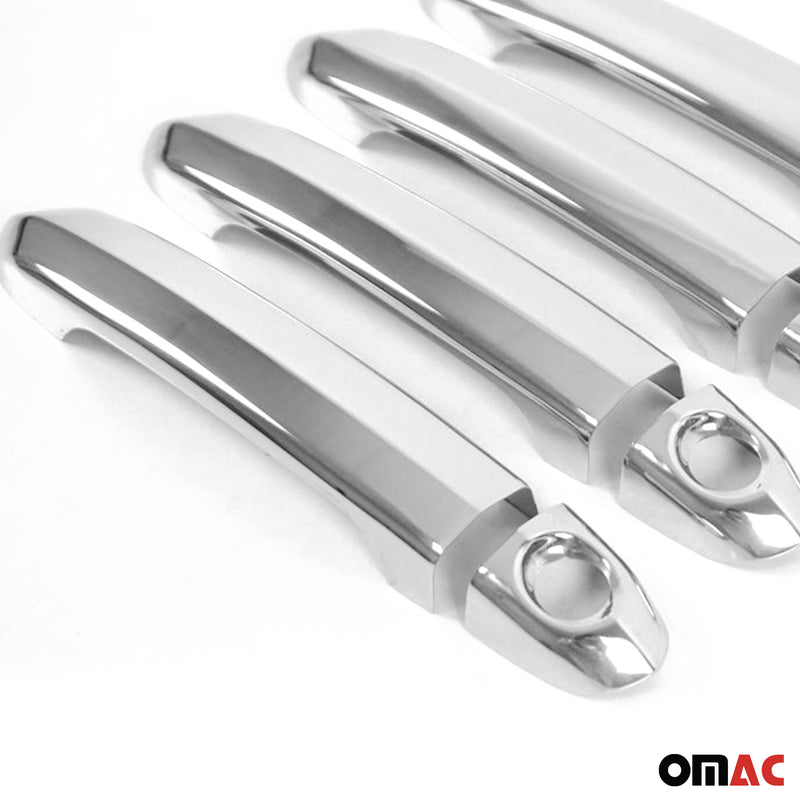 Türgriff Blende Türgriffkappen für VW Crafter 2017-2025 4-Tür Edelstahl 8x