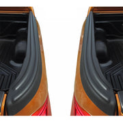 2x Heckklappenschutz Heckklappenabdeckung für Nissan Navara D23 2015-2023 ABS