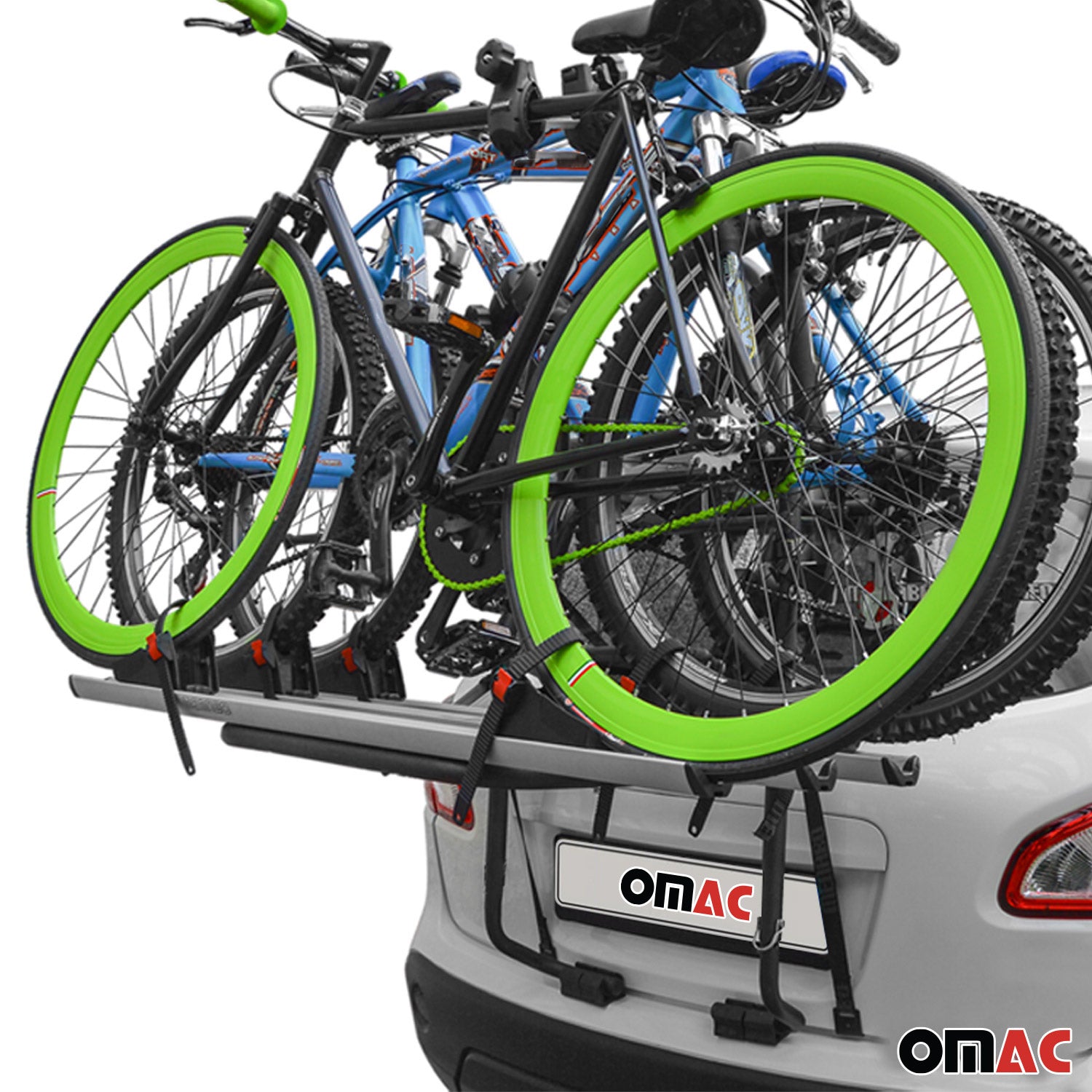 Menabo Fahrradträger 3 Fahrräder für Opel Meriva 2003-2026 Alu Schwarz Silber