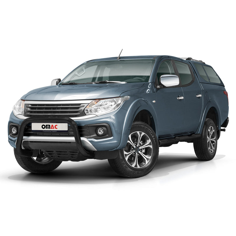 Frontbügel Frontschutzbügel für Fiat Fullback 2015-2021 mit ABE Schwarz