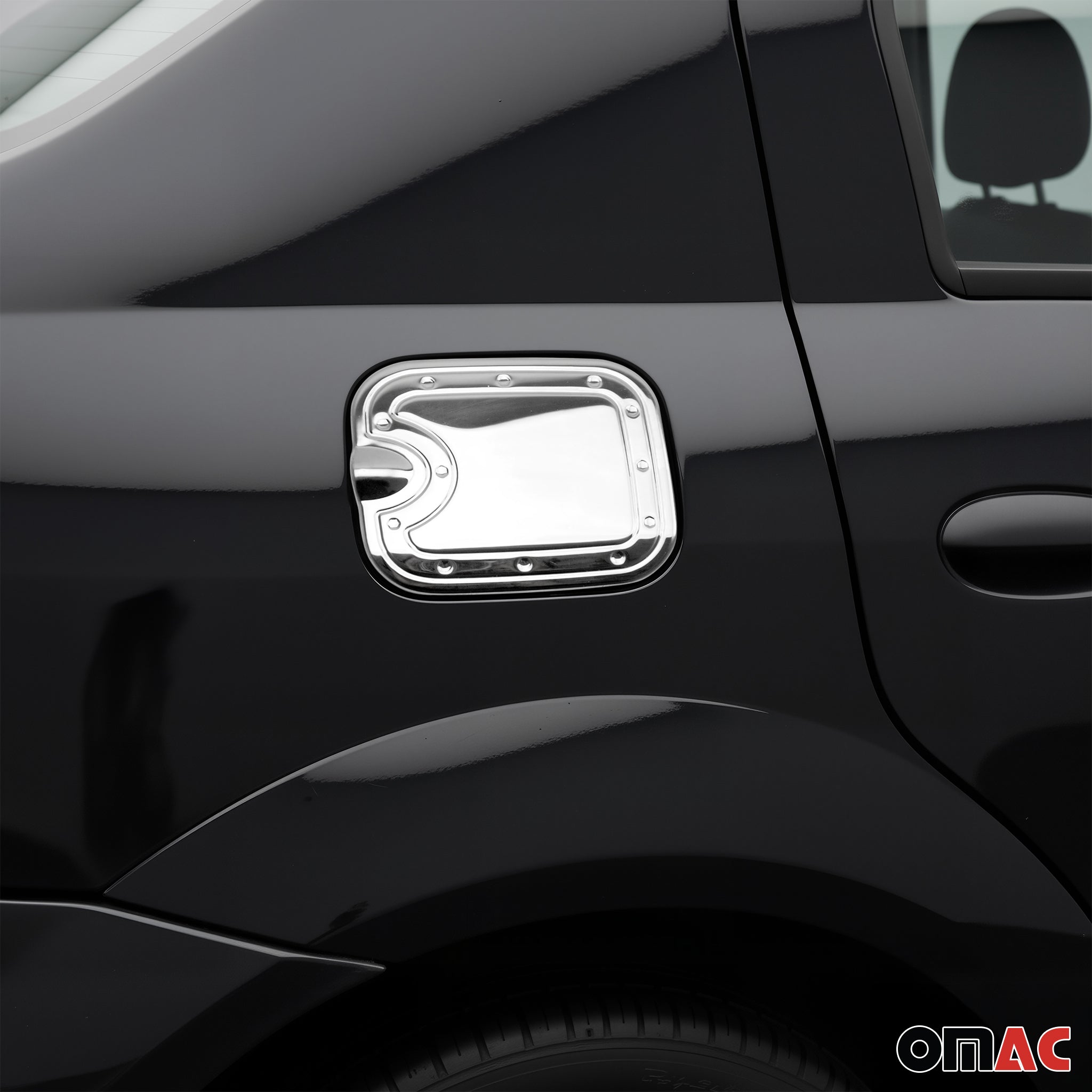 Tankdeckel Blenden Tankverschluss für Dacia Logan MCV 2005-2020 Edelstahl Chrom