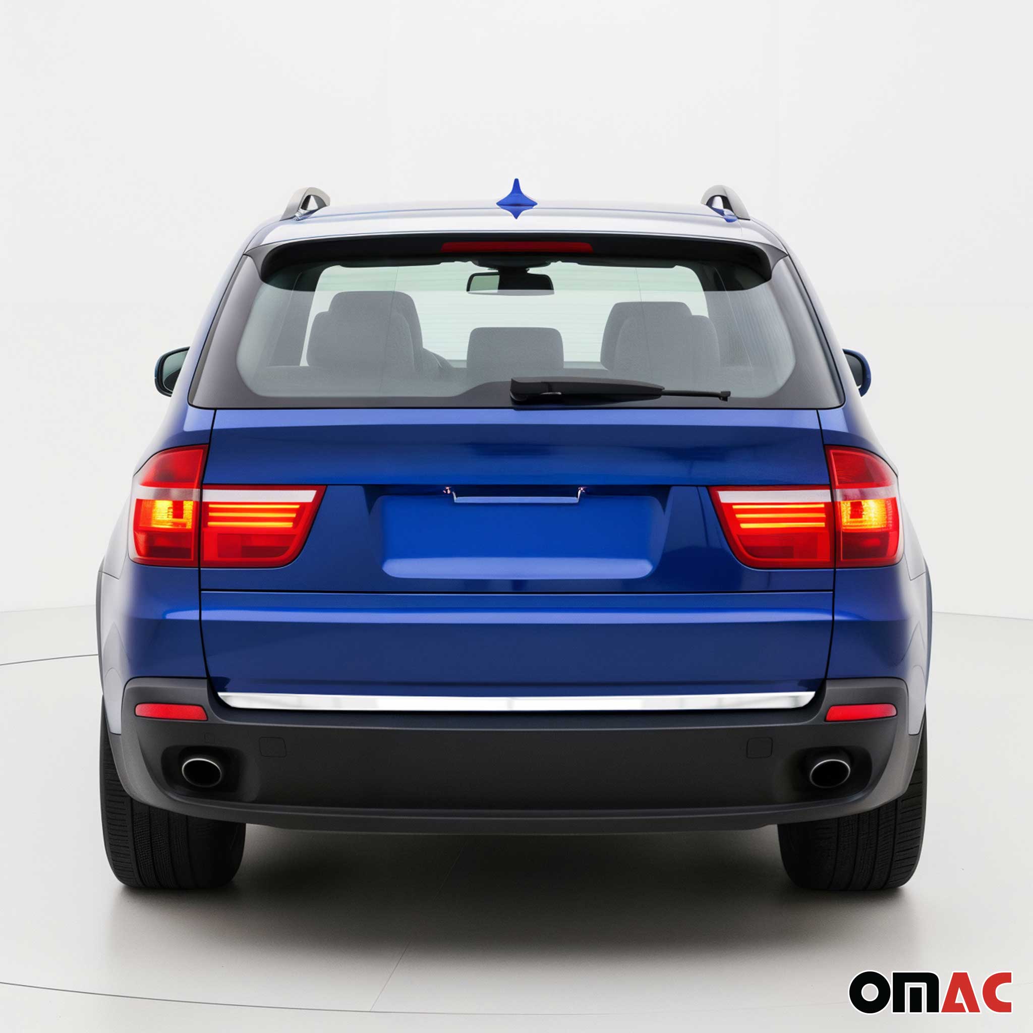 Kofferraumleiste Heckklappe Leiste für BMW X5 E70 2006-2013 Chrom Gebürstet