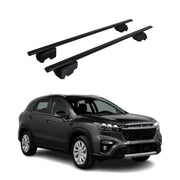 Dachträger Grundtäger für Suzuki SX4 S-Cross mk3 2021-2026 75kg Metall Schwarz