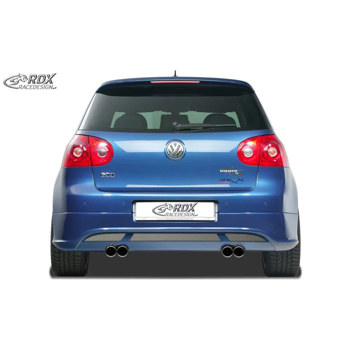 RDX Heckschürzenansatz für VW Golf V Schrägheck 2003-08 V2 Auspuff Links/Rechts